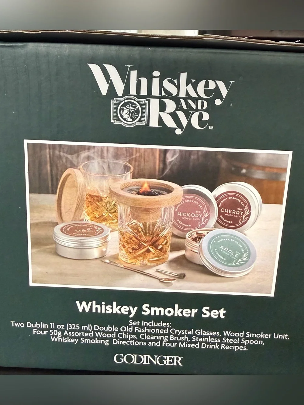 Godinger whiskey rye